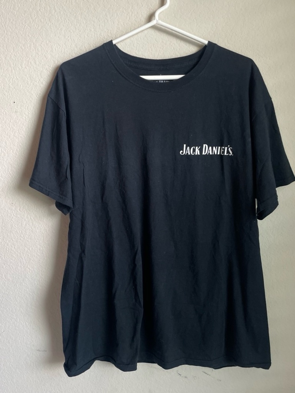 Jack Daniels Black Short-Sleeve Logo Tee